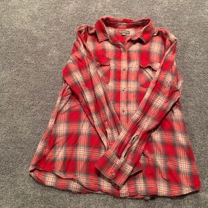 Red/green/white/grey Eddie Bauer flannel